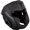 VENUM Ringhorns Venum Charger, Casco da Boxe Unisex Adulto, Nero/Nero, Taglia Unica