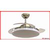 cfg Ventilatore da Soffitto con Luce e Telecomando LED cfg Invisible 105 Pale ev086