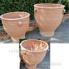 FratelliVagnoni Vaso anfora bocca larga in terracotta cm 75 60 originale arredo giardino grecia