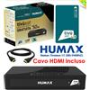 Humax DECODER SATELLITARE TIVUSAT HUMAX TIVUMAX PRO DVB-S S2 HDMI 1080 SCD SCR TESSERA