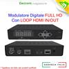 AURIGA Modulatore Video HDMI con uscita RF Digitale Terrestre DVB-T risoluzione FULL-HD