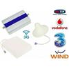 KIT AMPLIFICATORE RIPETITORE SEGNALE GSM UMTS 3G ANTENNA TIM WIND VODAFONE TRE