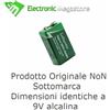 LAFAYETTE Batteria ricaricabile 9 volt ni-mh rettangolare confezione da 3 pezzi