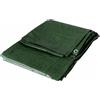 Brixo Telo occhiellato in polietilene antistrappo impermeabile 70 gr/mq Brixo verde