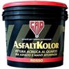 Cad Pittura rossa 14 lt per asfalto e manti bituminosi Cad AsfaltKolor