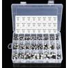 SHARD-LAB SET DA 400 PZ. ASSORTIMENTO CONDENSATORI ELETTROLITICI VARIE TENSIONI 6.3V~50V