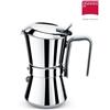 Giannini CAFFETTIERA GIANNINI NUOVO MODELLO GIANNINA 6/3 TAZZE TAZZA ACCIAIO INOX 18/10