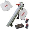 IKRA 3in1 aspiratore soffiatore a batteria ICBV 2/20, incl. 2 batterie, doppio dispositivo di carica rapida e 2 sacchi raccoglitori