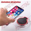 r2digital CARICATORE JJT-805 WIRELESS QI IPHONE SAMSUNG GALAXY NOTE NOKIA LUMIA LG NEXUS