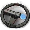 r2digital VOLANTE per SONY PLAYSTATION 3 MOVE PS3 STERZO DI GUIDA CONSOLE SPORT WHEEL