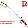PROJECT 03 CANNELLO BRUCIATORE A GAS cm.70 CON BOCCA mm.60 CON LEVA PER ASFALTO GUAINA