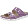 Berkemann Thelma, Pantofole Donna, Argento Metallizzato, 35.5 EU