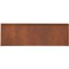gres aragon Battiscopa Klinker 8x25 Da Esterni Sp. 14 mm Smaltato Rosso Teka Gres Aragon