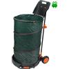 STOCKER Carrello Giardino Porta sacco - STOCKER GARDEN CART con sacco pop up