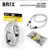 ELASTICO ALLACCIABAGAGLI CAVO GANCIO NYLON 1 METRO X 10 MM CORDA ELASTICA