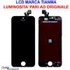 apple Display LCD Schermo Touch Vetro Apple Iphone 5 Nero Tianma A1428 A1429 A1442 oem