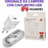 Huawei Caricabatterie ORIGINALE Huawei Cavo Micro USB Ricarica Veloce P8 LITE ALE-L21