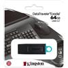 Kingston Exodia Data Traveler- 64 GB - USB 3.2 Flash Drive - Nero PenDrive