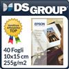 Epson CARTA FOTOGRAFICA EPSON 10X15 CM PREMIUM GLOSSY PHOTO PAPER INKJET 40 FG 255g/m2