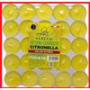 CITRONELLA CANDELA TEA LIGHTS PROTEZIONE ANTI ZANZARE INSETTI GIARDINO CAMPEGGIO