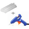 PISTOLA ELETTRICA PER COLLA A CALDO INCOLLATRICE TERMOCOLLANTE + 8 STICK OMAGGIO