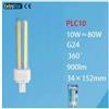 LAMPADINA LAMPADA LED G24 PLC10 10W 360° 900 LUMEN EXTRASTAR LUCE FREDDA