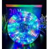 TUBO 20 METRI LUMINOSO A LED LUCI DI NATALE INTERNO ESTERNO MULTICOLOR