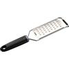 PIAZZA - Grattugia Formaggio Manuale in Acciaio Inox - Manico Antiscivolo 31.5cm - Lama Ultra Spessa 13.5x6.5cm - Ideale anche per Verdure, Limone, Mela, Patate, Carote, Agrumi