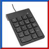 Linq Mini Tastierino Numerico Cablato con Filo USB Tastiera Numerica 18 Tasti da PC