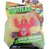 Nickelodeon Teenage Mutant Ninja Turtles Dark Beaver Action Figure Tartarughe Ninja 11 cm