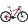 Alpina Bike Monster 21v, Bicicletta Mountain Bike Uomo, Rosso, 29