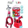FITT TUBO GIARDINO ESTENSIBILE ALLUNGABILE YOYO UP ALTISSIMA QUALITA' IRRIGAZIONE