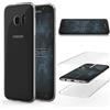 Urcover Cover per Samsung Galaxy S7 Edge custodia copertura 360° tpu trasparente touch