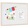UppyHome LAVAGNA LAVAGNETTA MAGNETICA BIANCA CANCELLABILE UFFICIO BAMBINI CUCINA 40x60