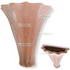 Vaso gerla da appendere a parete cm 52 fioriera in terracotta toscana giardino