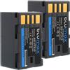 Blumax 2x Batteria Blumax per Jvc GZ-HD6EX,GZ-HD6US,GZ-HD7,GZ-HD7EK,GZ-HD7EX
