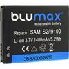 Blumax Batteria Blumax 1400mAh per Samsung i9105p Galaxy S2 Plus,i9108,i9103,i9188