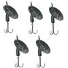 panther martin SET 5 CUCCHIAINI PANTHER MARTIN SERIE BLACK 6 GRAMMI PESCA TROTA ASPIO