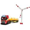 Dickie Toys Volvo Auto Carro Attrezzi Camion Trasporti Pala Eolica Luci e Suoni Scala 1:16