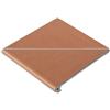 domus linea Angolo Gradino In Klinker 2 Pezzi 35x35 Cm Antigelo Antiscivolo Ocra Domus