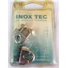 Masidef 2 Morsetti a cavallotto A4 acciaio inox per cavo mm 4 funi metalliche morsetto