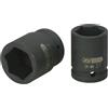 KS Tools 515.1331 Bussola Esagonale per Avvitatori ad Impulsi, Corta, 31 mm, 3/4