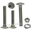 VITI M6 PERNI BULLONI IN ACCIAIO INOX TESTA TONDA QUADRO SOTTO TESTA 5732 DIN603