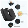 Feagar Cuscino Ergonomico per Sedile Memory Foam Emorroidi Sciatica Gravidanza Riposo