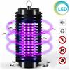 Zanzariera Elettrica Anti Zanzare Mosche Lampada UV LED LM 3B Elettroinsetticida