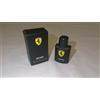 FERRARI BLACK MAN UOMO EAU DE TOILETTE MINIATURA MIGNON 4ML. I° PRODUZIONE RARE
