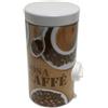 ProntoCaffè Contenitore e Dosacaffe per moka, per conservare caffè in  polvere, dosa caffè con dispenser. Si usa con caffettiera fino a 12 tazze