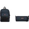 Eastpak Ultimate Zaino, 42 cm, 42 L, Blu (Triple Denim) + Benchmark Single Astuccio, 21 cm, Blu (Triple Denim)