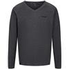 Regatta Kiro Coolweave Cotone Manica Lunga V-Collo Jersey T-Shirts/Polo/Gilet
