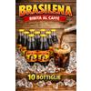 Acqua Calabria BRASILENA BIBITA GASSOSA AL CAFFE' 10 BOTTIGLIE DA 18 CL NO COCA COLA CALABRIA